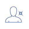 Figure icon with Optune spark logo.