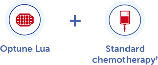 Optune Lua™ & Standard Chemotherapy