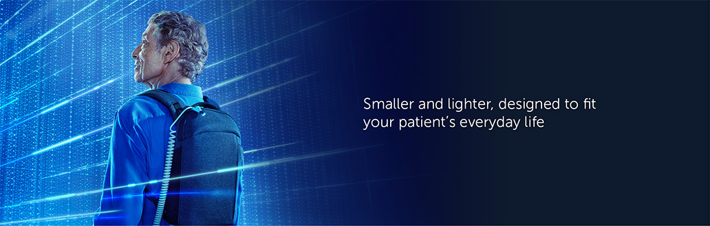 Learn about Optune Lua™. Smaller and lighter, designed to fit your patient's everyday life.